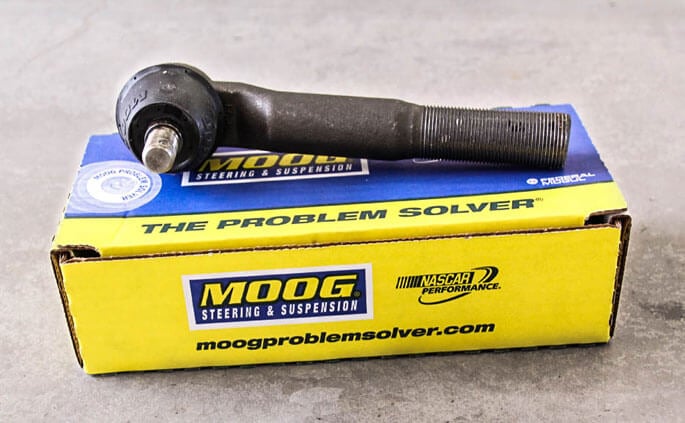 moog outer tie rod end